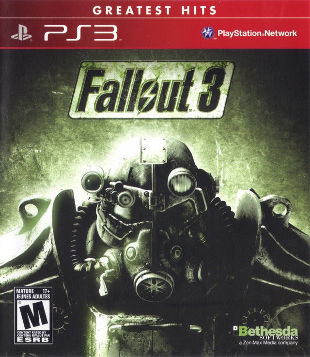 Fallout 3 (Greatest Hits) - (PS3) PlayStation 3 [Pre-Owned] Video Games Bethesda Softworks   