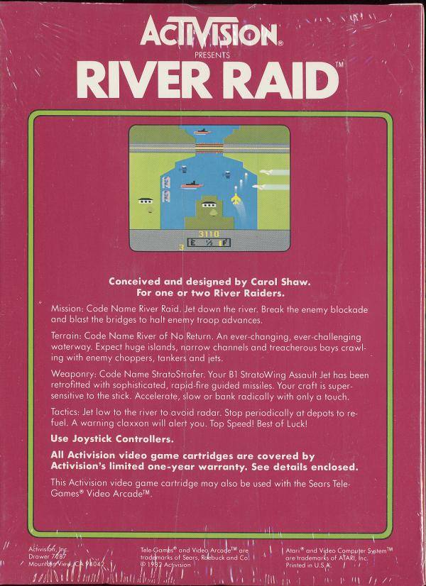 River Raid - Atari 2600 [Pre-Owned] Video Games Activision   