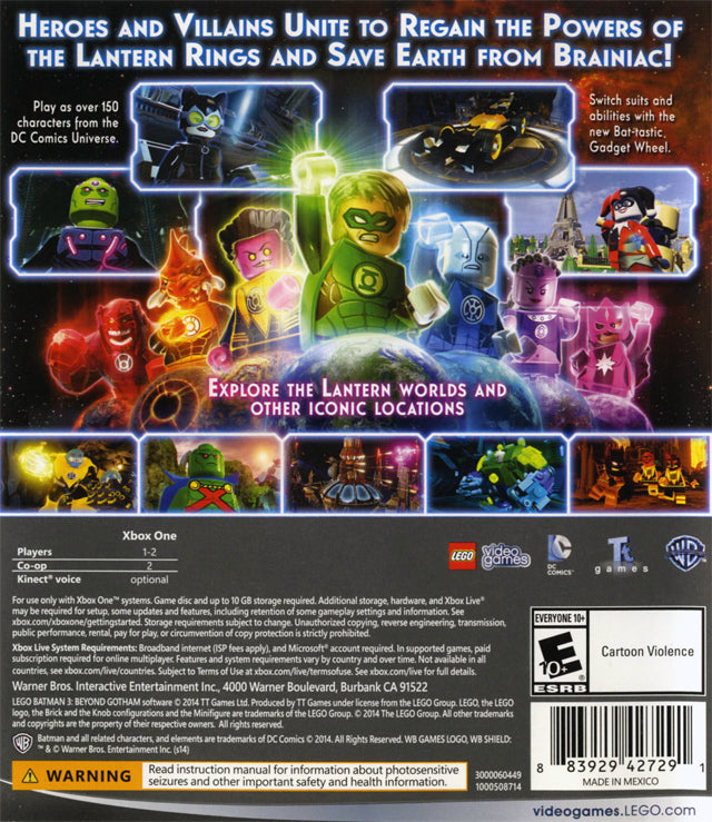 LEGO Batman 3: Beyond Gotham - (XB1) Xbox One [Pre-Owned] Video Games WB Games   
