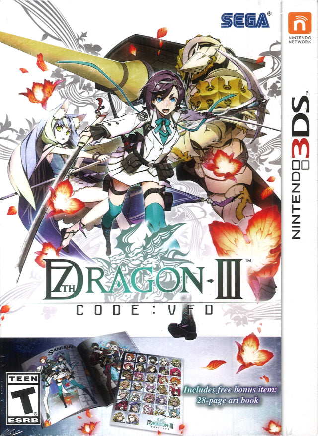 7th Dragon III Code: VFD (Launch Edition) - Nintendo 3DS Video Games Sega   