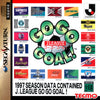 J.League Go Go Goal! - (SS) SEGA Saturn (Japanese Import) Video Games Tecmo   