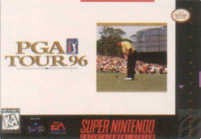 PGA Tour 96 - (SNES) Super Nintendo [Pre-Owned] Video Games Black Pearl   
