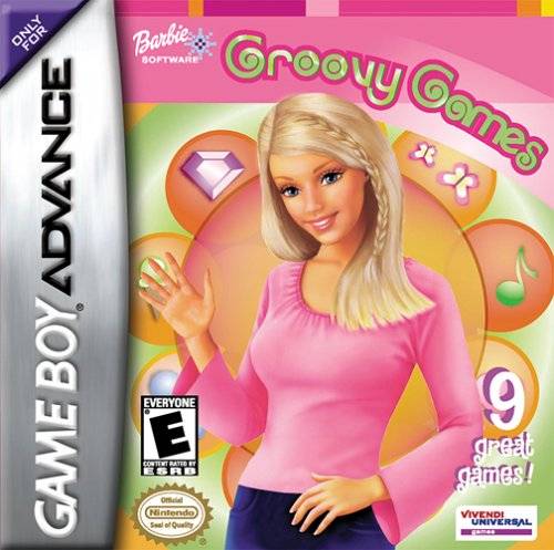 Barbie Software: Groovy Games - (GBA) Game Boy Advance [Pre-Owned] Video Games VU Games   
