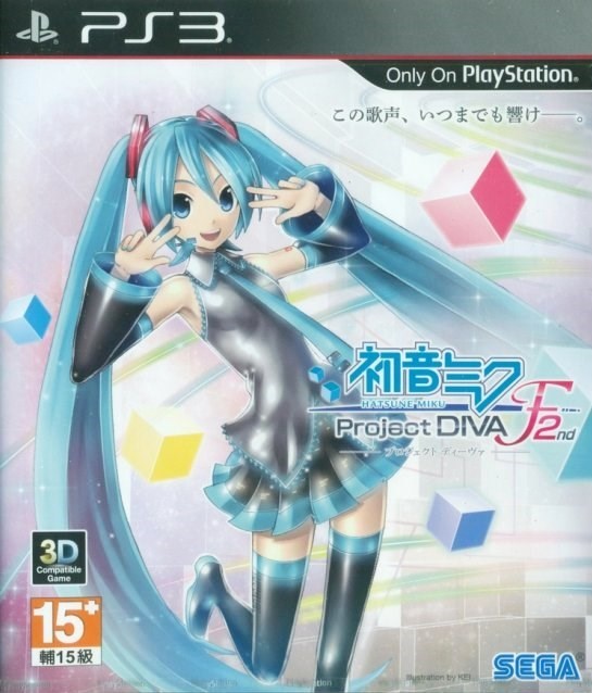 Hatsune Miku: Project Diva F 2nd - (PS3) PlayStation 3 [Pre-Owned] (Asia Import) Video Games Sega   