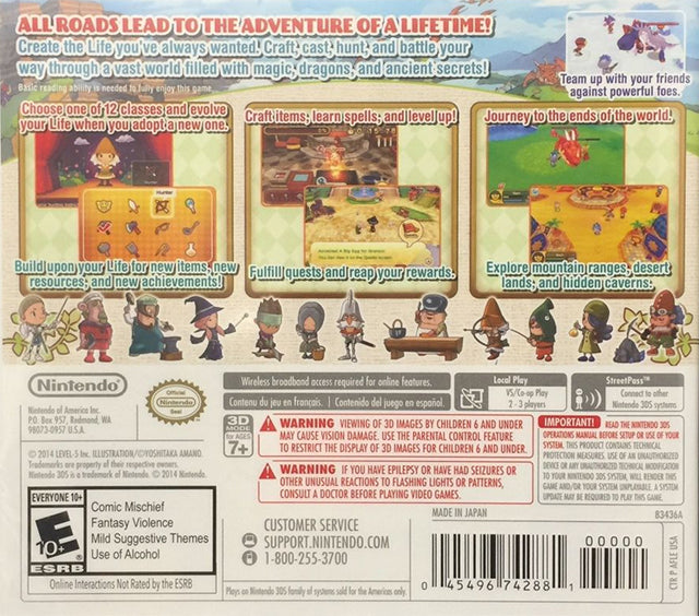 Fantasy Life - Nintendo 3DS [Pre-Owned] Video Games Nintendo   