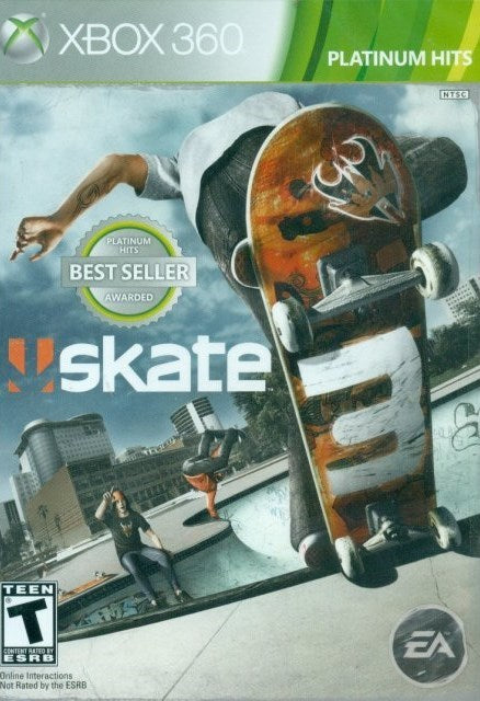 Skate 3 (Platinum Hits) - Xbox 360 [Pre-Owned] Video Games EA Games   