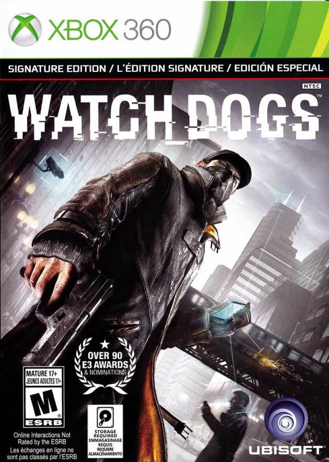 Watch Dogs (Signature Edition) - Xbox 360 Video Games Ubisoft   