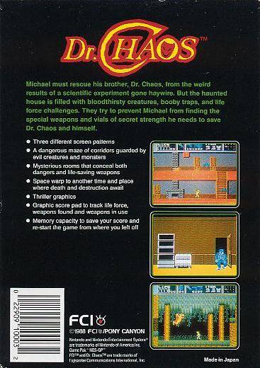 Dr. Chaos - (NES) Nintendo Entertainment System [Pre-Owned] Video Games FCI, Inc.   