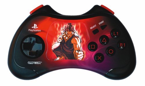 PlayStation 2 Street Fighter 15th Anniversary Edition Controller ( AKUMA ) - (PS2) PlayStation 2 [Pre-Owned] ( European Import ) Accessories Capcom   