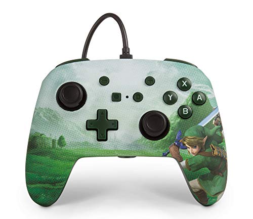 PowerA Enhanced Wired Controller (Link Hyrule) - (NSW) Nintendo Switch Accessories PowerA   