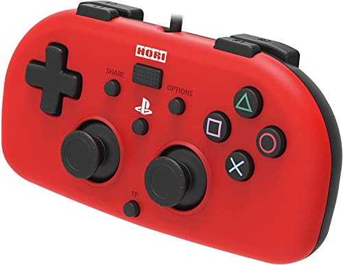 Hori sony PlayStation 4 Wired Controller Light Small (Red) - (PS4) PlayStation 4 (Japanese Import) Accessories HORI   