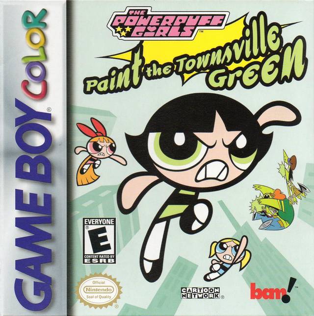 The Powerpuff Girls: Paint the Townsville Green - (GBC) Game Boy Color [Pre-Owned] Video Games Bam Entertainment   