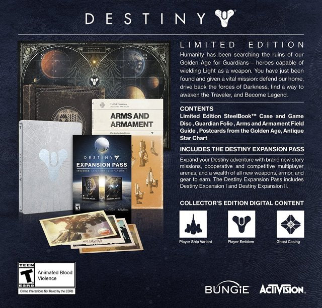 Destiny (Limited Edition) - Xbox 360 Video Games Activision   