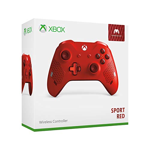 Microsoft Xbox One Wireless Controller (Sport Red Special Edition) - (XB1) Xbox One [Pre-Owned] Accessories Microsoft