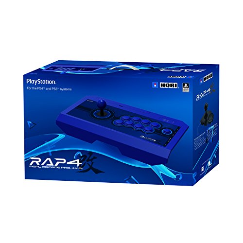 HORI Real Arcade Pro 4 Kai (Blue) for PlayStation 4, PlayStation 3, and PC - (PS4) PlayStation 4 Accessories HORI   