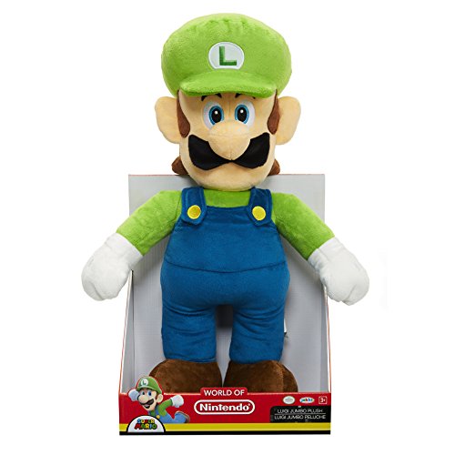 World of Nintendo Jumbo Plush (Luigi) - Toys Toy World of Nintendo   