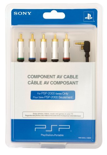 Component AV Cable (Only for PSP-2000 / PSP-3000 Series) - Sony PSP Accessories Sony   