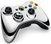 Microsoft Xbox 360 Wireless Controller - Chrome Silver - Xbox 360 (European Import) Accessories Microsoft   