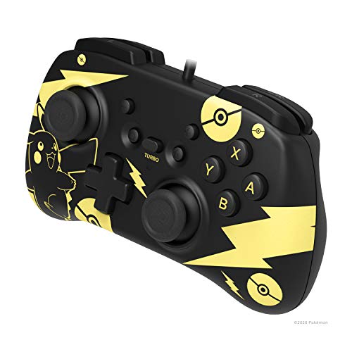 HORI Nintendo Switch HORIPAD Mini (Pikachu Black & Gold) - (NSW) Nintendo Switch Accessories HORI   