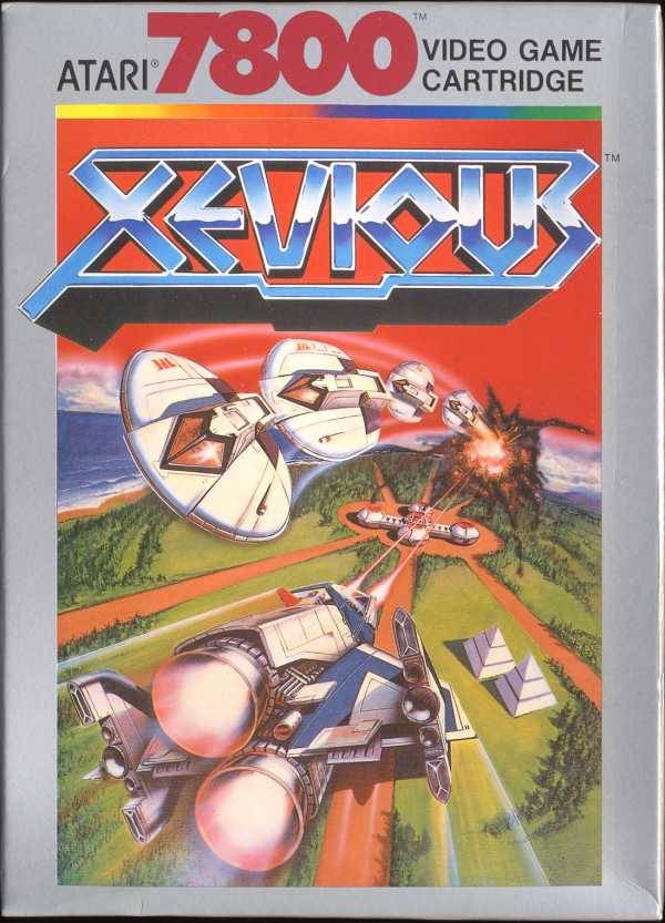 Xevious - Atari 7800 [Pre-Owned] Video Games Atari Corporation   