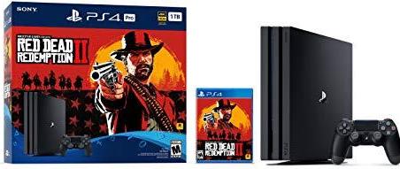 PlayStation 4 Pro 1TB Console -  Red Dead Redemption 2 Bundle Consoles Sony   