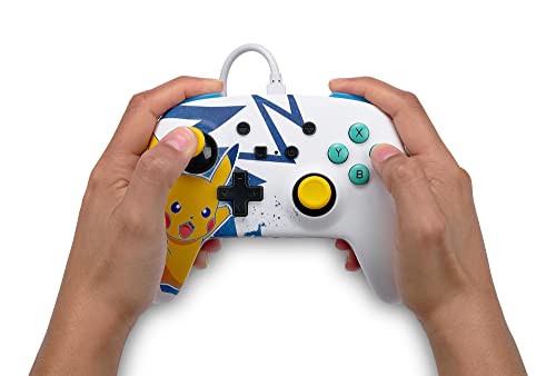 PowerA Enhanced Wired Controller (Pikachu High Voltage) - (NSW) Nintendo Switch ACCESSORIES PowerA   