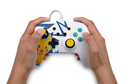 PowerA Enhanced Wired Controller (Pikachu High Voltage) - (NSW) Nintendo Switch ACCESSORIES PowerA   