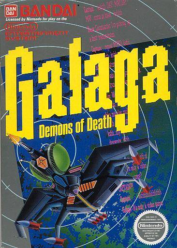Galaga: Demons of Death - (NES) Nintendo Entertainment System [Pre-Owned] Video Games Bandai   