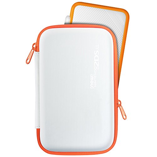 HORI New Nintendo 2DS LL / 2DSXL Hard  Pouch (White Red) - Nintendo 3DS (Japanese Import) Accessories HORI   