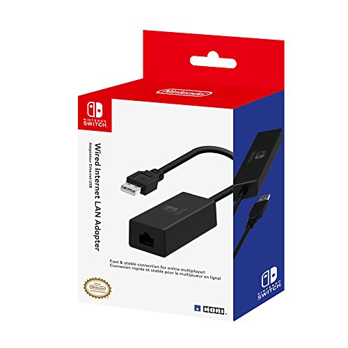 HORI Nintendo Switch Wired Internet LAN Adapter - (NSW) Nintendo Switch Video Games HORI   