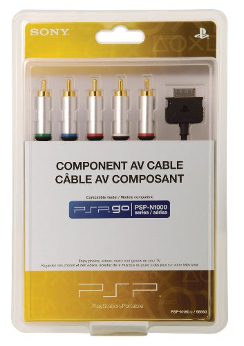 PSP Go Component AV Cable - SONY PSP Video Games PlayStation   