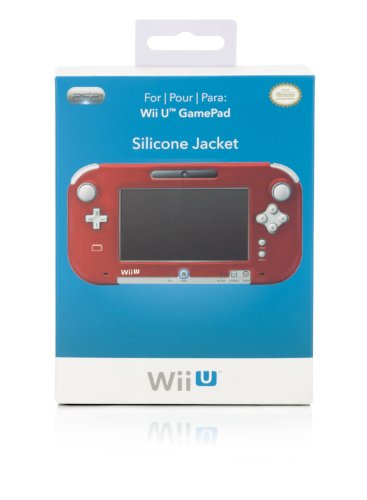 PDP Wii U Gamepad Silicone Jacket (Red) - Nintendo Wii U Video Games Performance Designed Products   