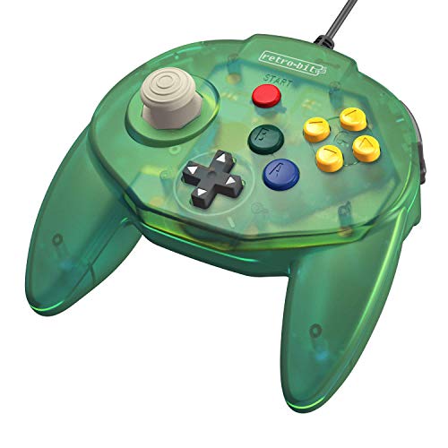 Retro-Bit Tribute 64  Controller (Forest Green) - Nintendo 64 Accessories Retro-Bit   