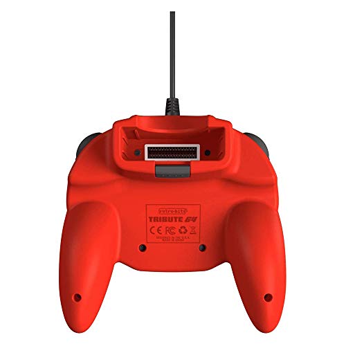 Retro-Bit Tribute 64 Controller (Red) Nintendo 64 J&L Game