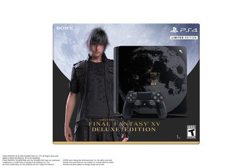 Sony PlayStation 4 1TB ( Final Fantasy XV Limited Edition Bundle ) - PlayStation 4 Consoles Sony   