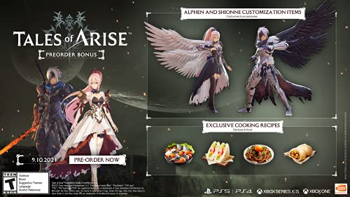Tales of Arise - (PS4) PlayStation 4 Video Games BANDAI NAMCO Entertainment   