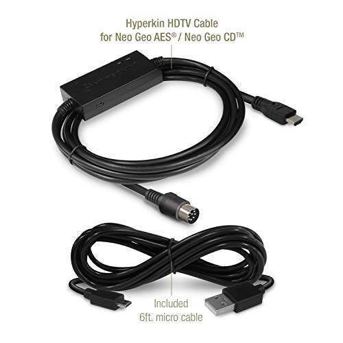 Câble péritel RGB Premium pour Neo Geo CD & CDZ - SNK Câble péritel RGB Premium pour Neo Geo CD & CDZ - SNK