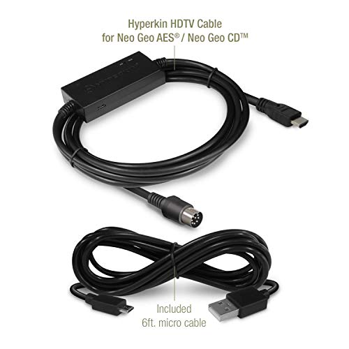 Hyperkin Hdtv Cable for Neo Geo Aes/ Neo Geo CD/Neo Geo CDZ - SNK NeoGeo Accessories Hyperkin   