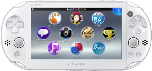 Sony PlayStation Vita 2000 Wi-Fi (White) - PlayStation Vita Consoles Sony   