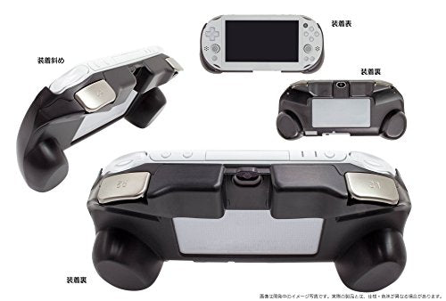 JEC Grip Cover (Black) - PlayStation Vita 2000 (Japanese Import