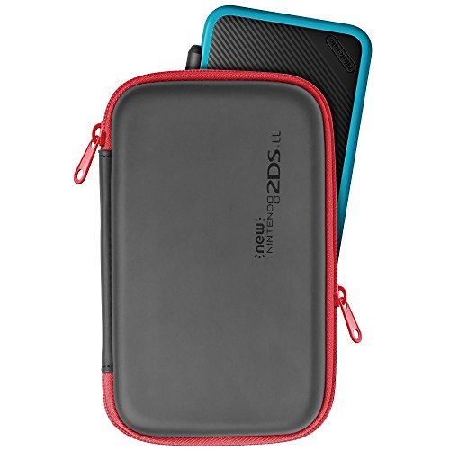 HORI New Nintendo 2DS LL / 2DSXL Hard  Pouch (Black Red) - Nintendo 3DS ( Japanese Import ) ACCESSORIES HORI   