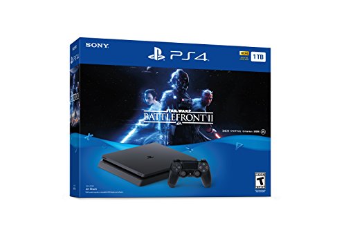 Sony PlayStation 4 Slim 1TB Console - Star Wars Battlefront II Bundle Consoles Sony   