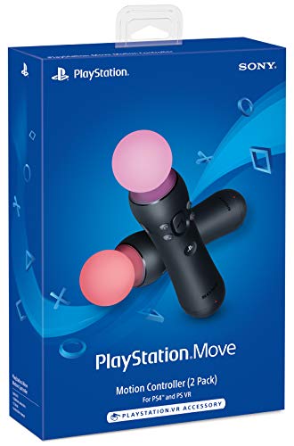 SONY PlayStation 4 Move Motion Controllers Two Pack - (PS4) PlayStation 4 Accessories Sony   