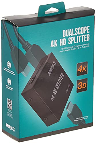 Armor3 Dualscope 4K HD Splitter for HD Gaming Consoles or Devices Accessories Armor3   