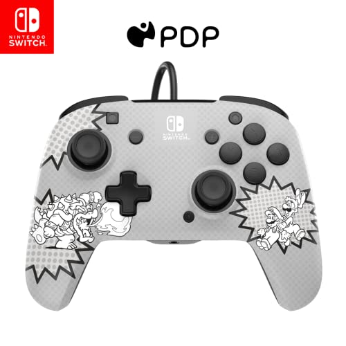 PDP REMATCH Wired Controller for Nintendo Switch/ Lite/ OLED (Comic Attack) - (NSW) Nintendo Switch Accessories PDP   