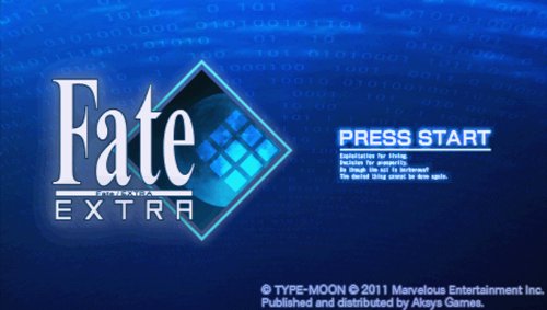 Fate/Extra (Limited Edition) - Sony PSP Video Games Aksys   