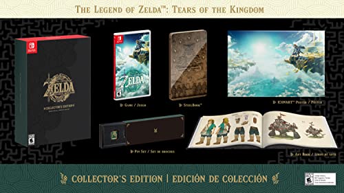 The Legend of Zelda: Tears of the Kingdom (Collector’s Edition) - (NSW) Nintendo Switch Video Games Nintendo   