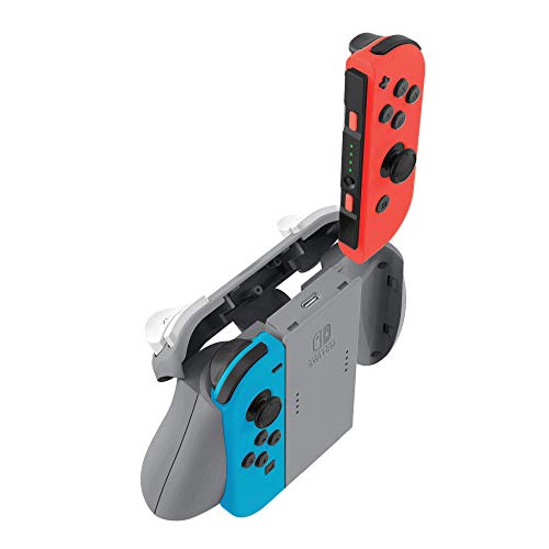 PDP Joy-Con Charging Grip Plus (Gray) - (NSW) Nintendo Switch Accessories PDP   