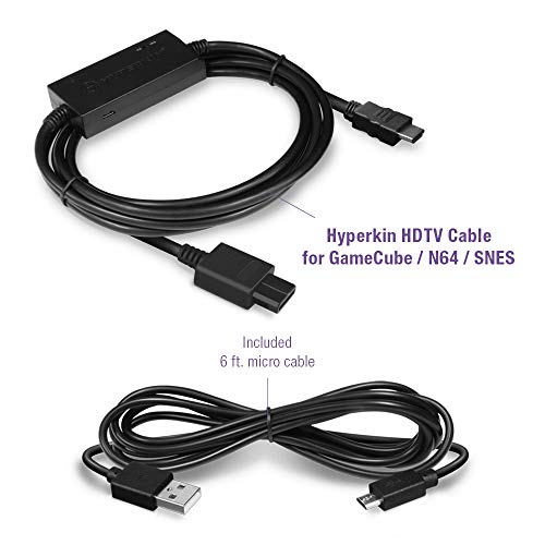 Hyperkin 3-In-1 HDTV Cable for GameCube/N64/Super NES Accessories Hyperkin   