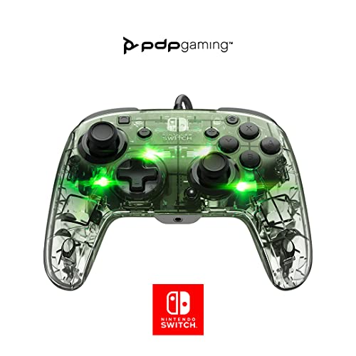 Afterglow Deluxe+ LED Wired Gaming Controller - (NSW) Nintendo Switch Accessories PDP   